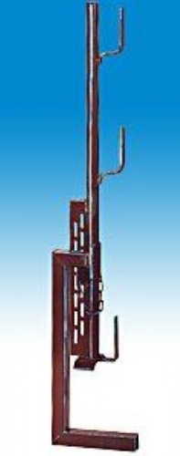 Leuninghouder horizontaal - met spie