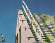 Leuninghouder horizontaal - Borstweerpaal