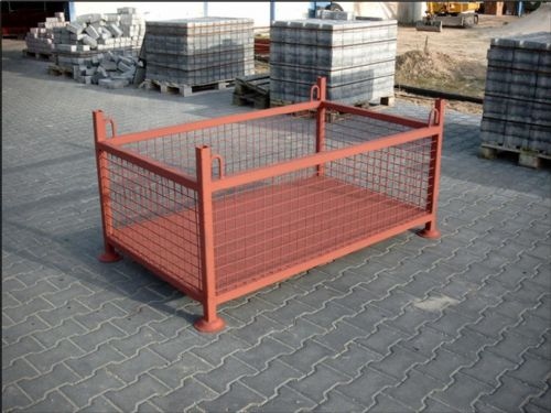 Stapelpallet met draad