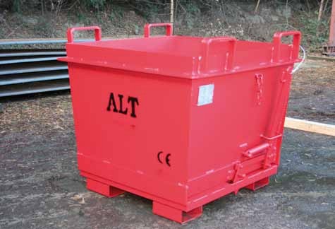 Bodemklepcontainer standaard