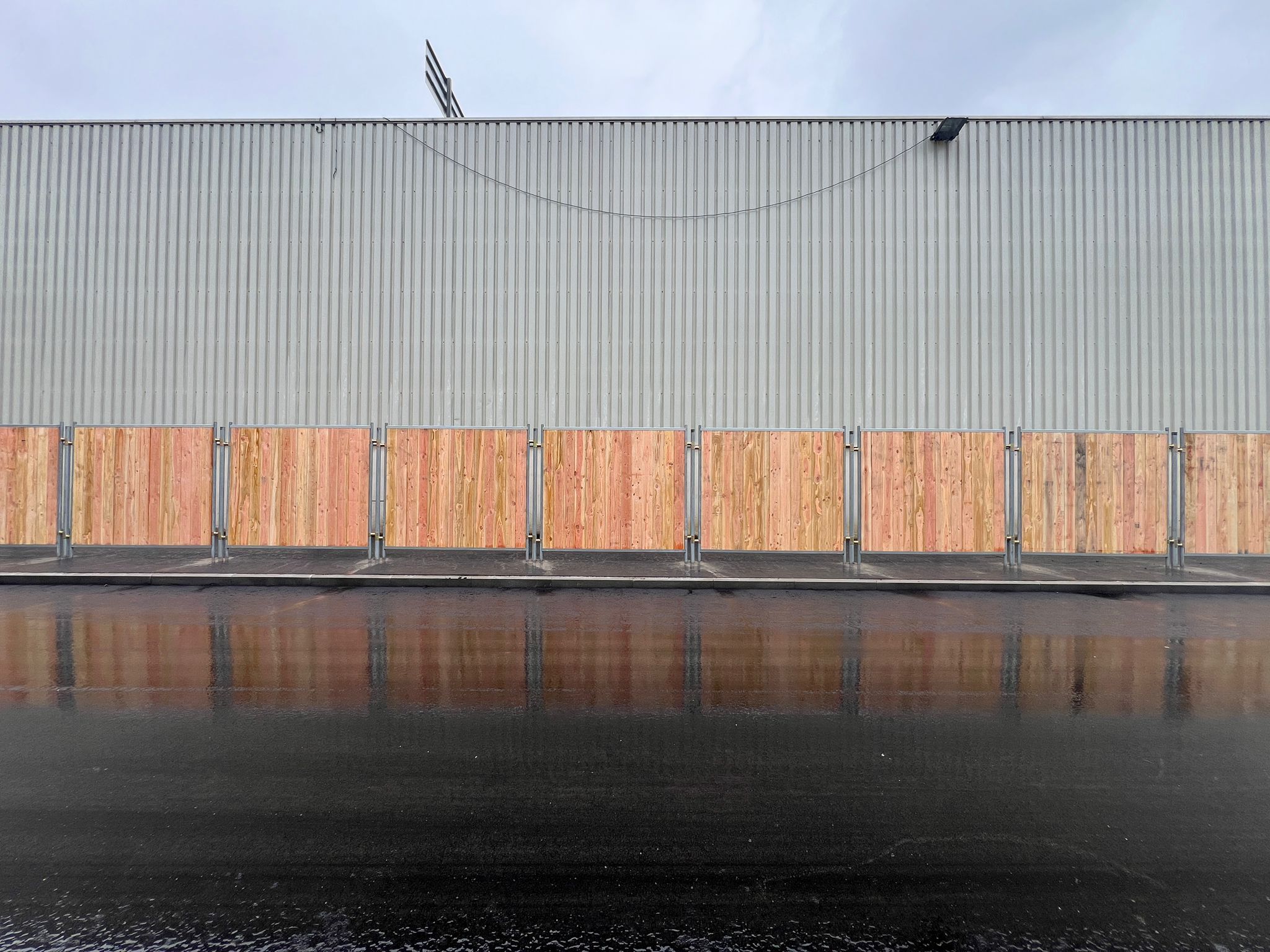 Werfhek Combiwood Fence/Citywood Fence